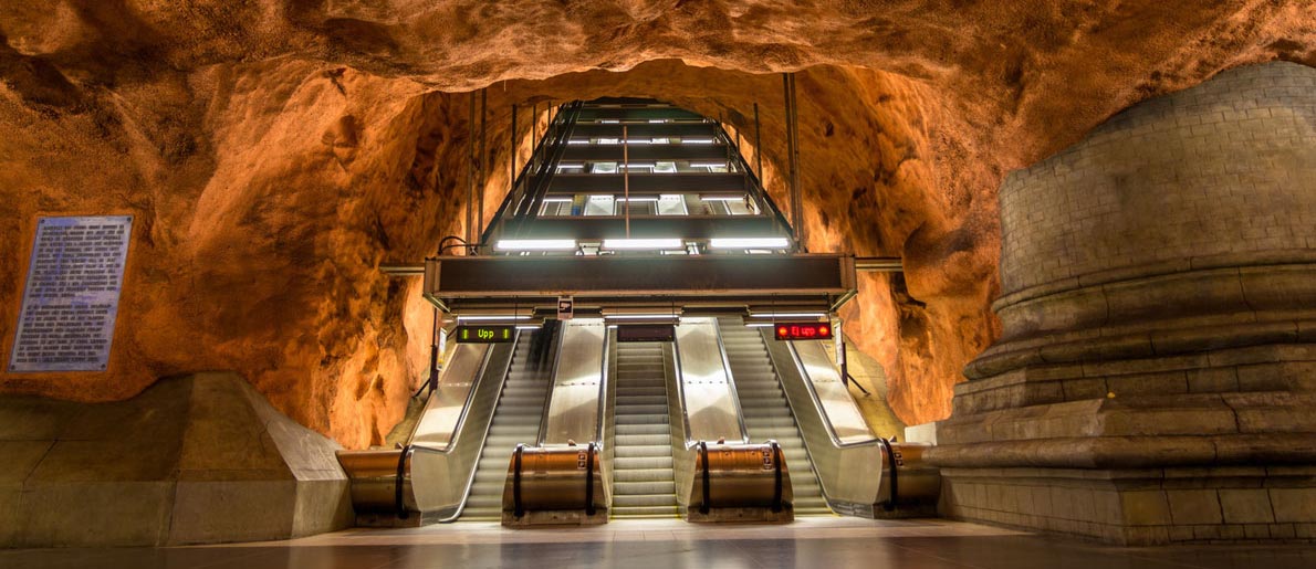 Solna Subway, Stockholm Sweden