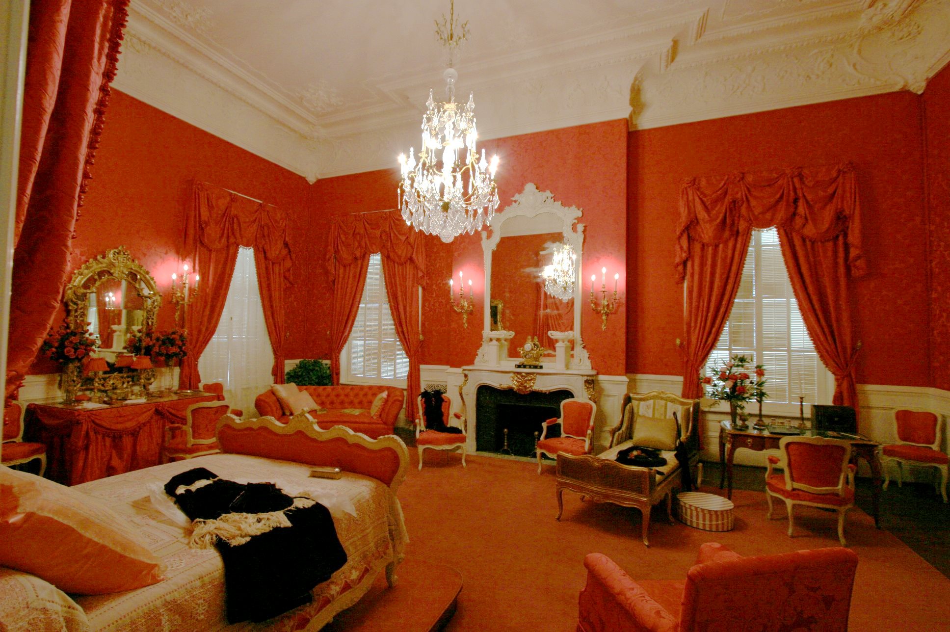 Bedroom Mills Mansion, Staatsburgh