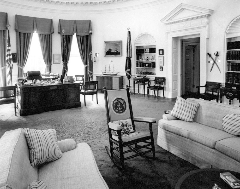 John F Kennedy Oval Office