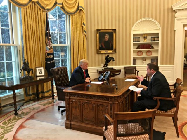 White House Oval Office Donald Trump