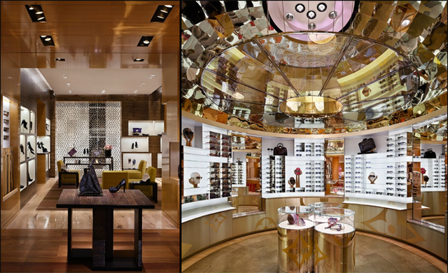 Louis Vuitton Store by Peter Marino, London Bond Street store design
