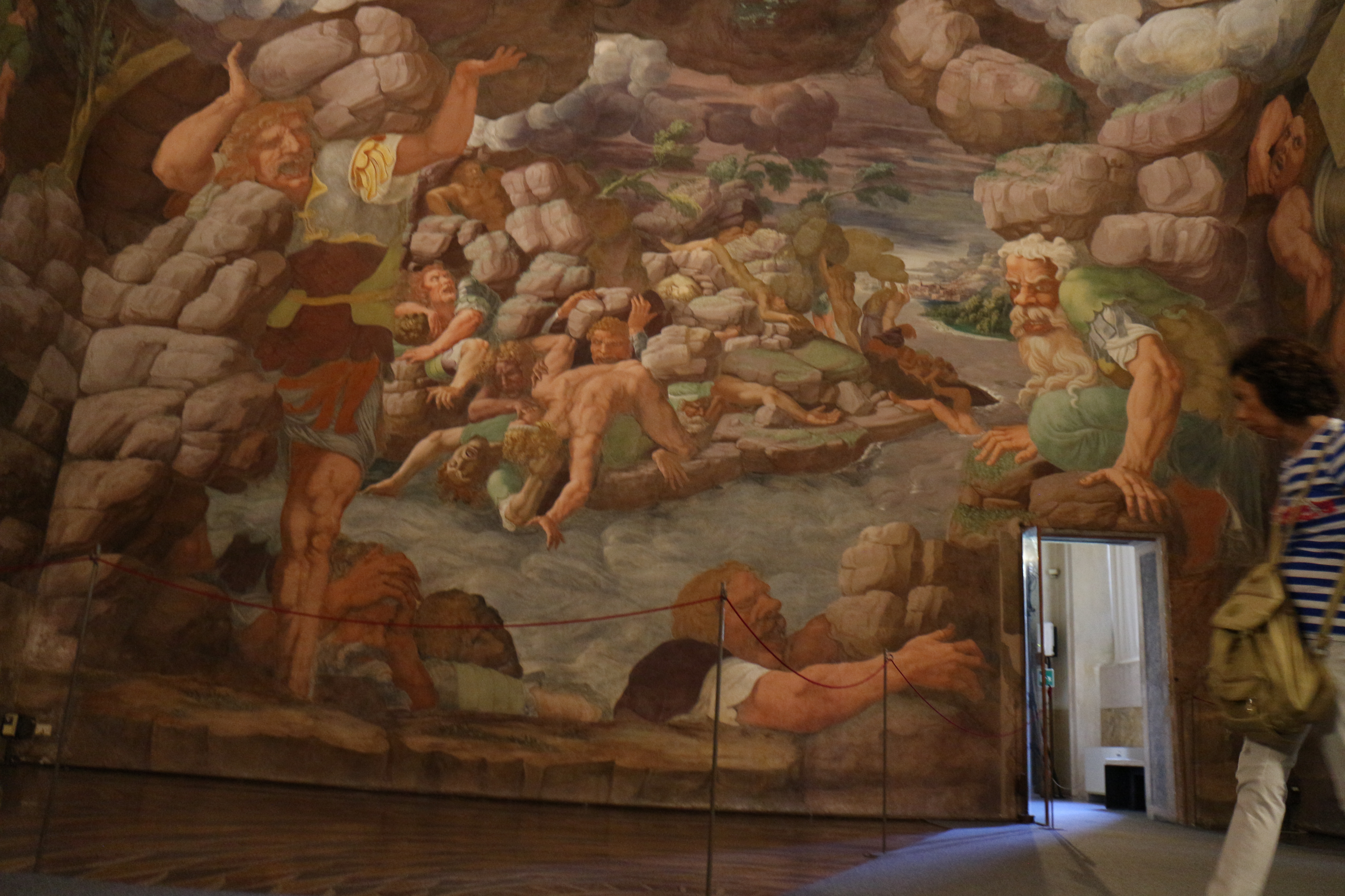 Reproducciones De Arte Del Museo La caída de los Gigantes del Monte Olimpo  de Giulio Romano (1499-1546, Italy)
