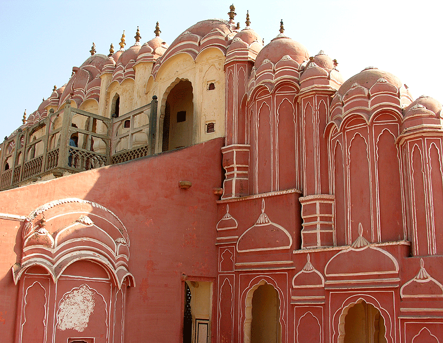 Hawa Mahal, Jaipur, Rajasthan, India (1799)**